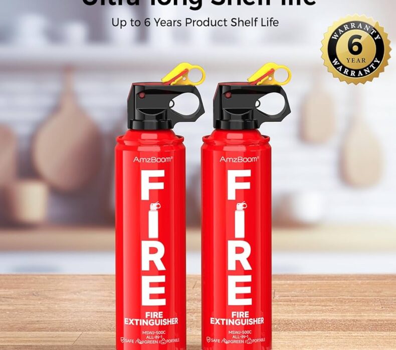 AmzBoom 2-Pack Fire Extinguisher Review